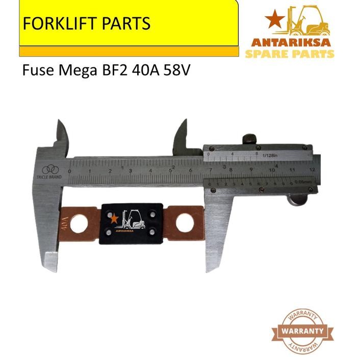 FUSE 40A MEGA/BF2 58V - MIDDLE BLACK CN
