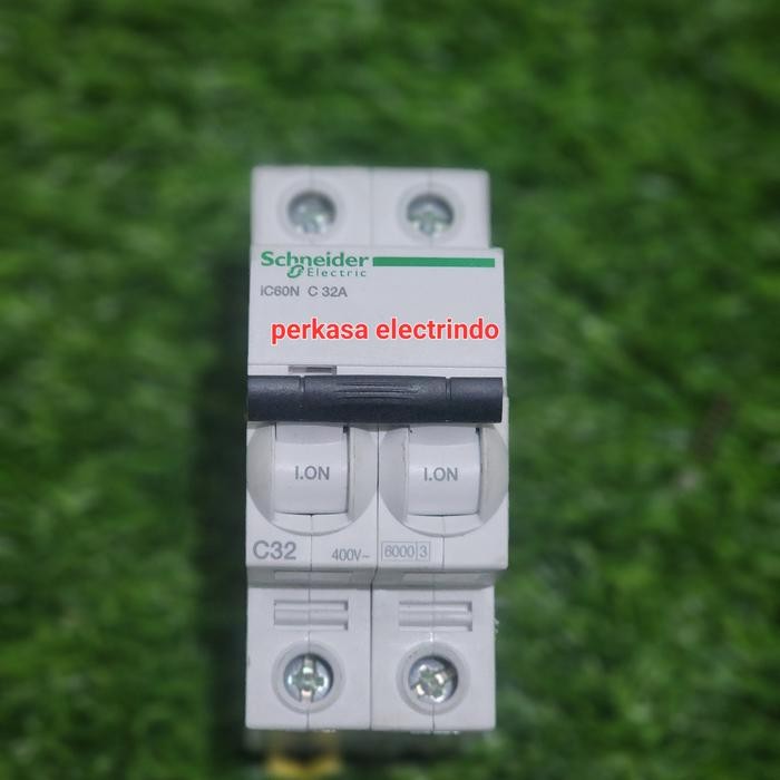 Mcb IC60N 2P 32A 6kA Schneider A9F74232 เดิม