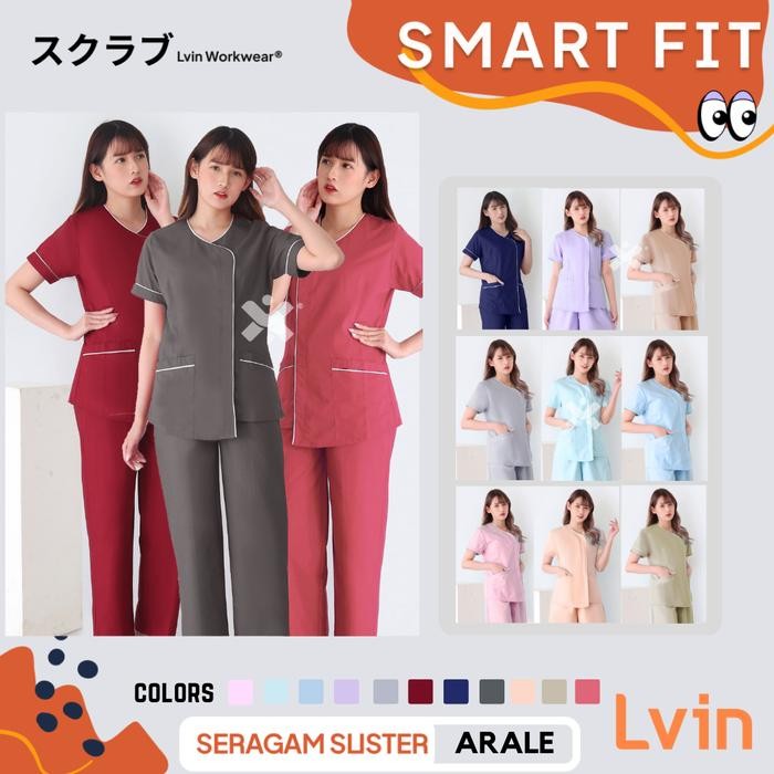 Tamam.Storee New Arale Nurse Uniform Part 1 / Babysitter Uniform / Oka Uniform / Uniform