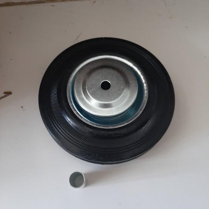 (Allthebest) 5 นิ้ว RUBBER TROLLEY WHEELS / WHEELS เท่านั้น