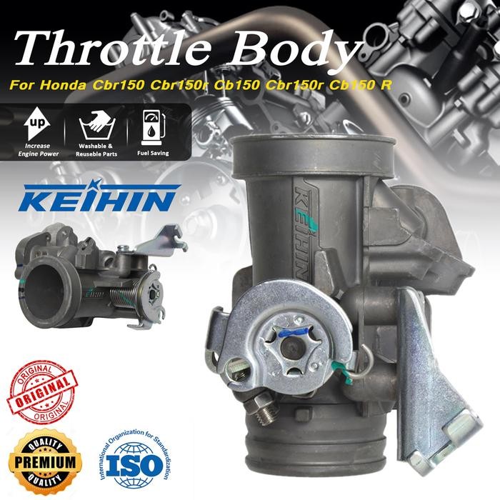 TB THROTTLE BODY RACING KEIHIN CBR150 CBR150R CB150 CBR150R CB150 R KEIHIN 30 32 MM
