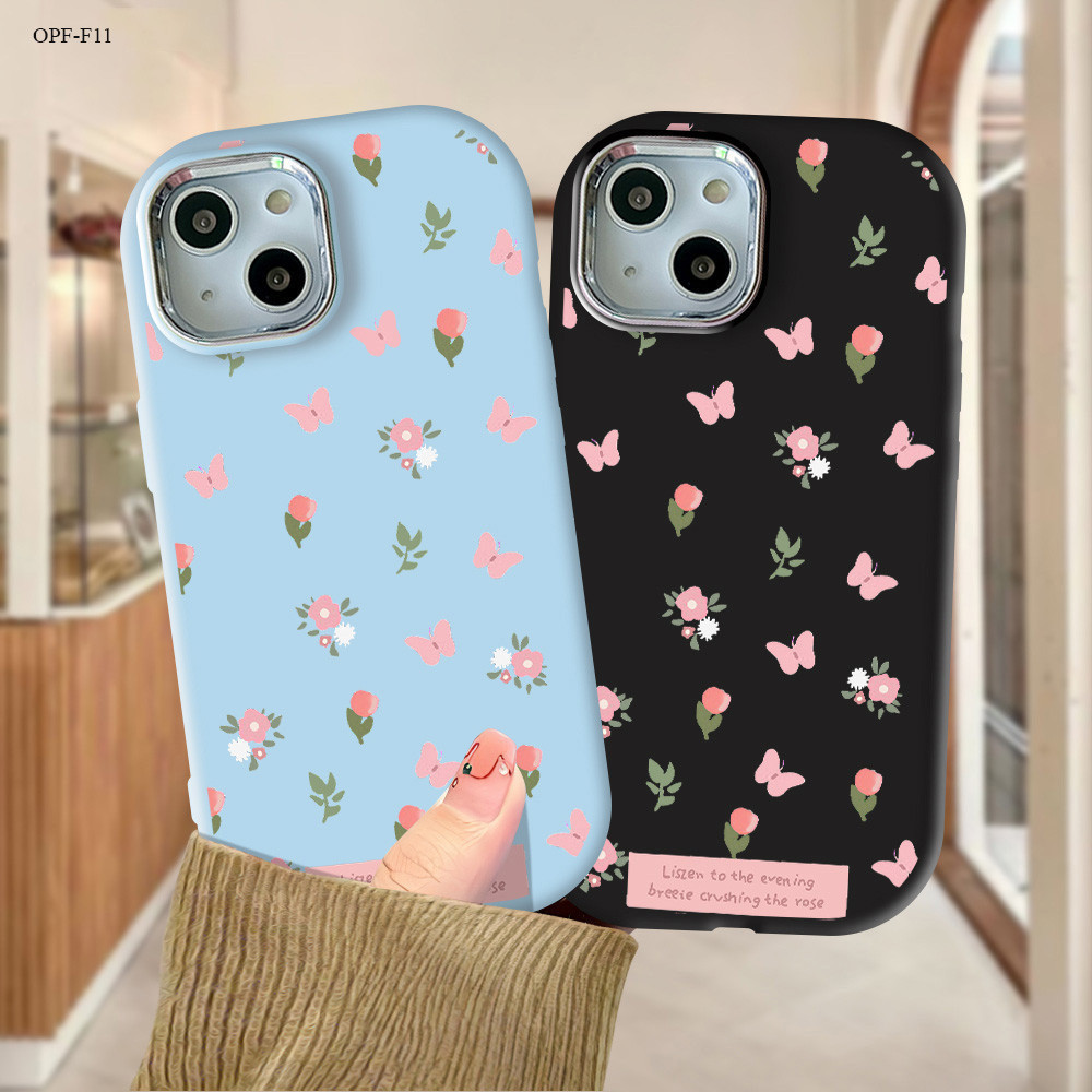 OPPO Reno 11 13F 11F 7 8 7Z 8Z F11 F9 F1S Pro 4G 5G สําหรับ Softcase HP เคสโทรศัพท์ปลอก FA19 4001