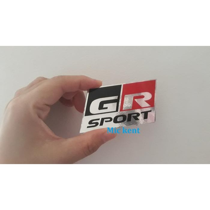 GR SPORT RUSH RAIZE AGYA FORTUNER 2021 สติ๊กเกอร์ EMBLEM