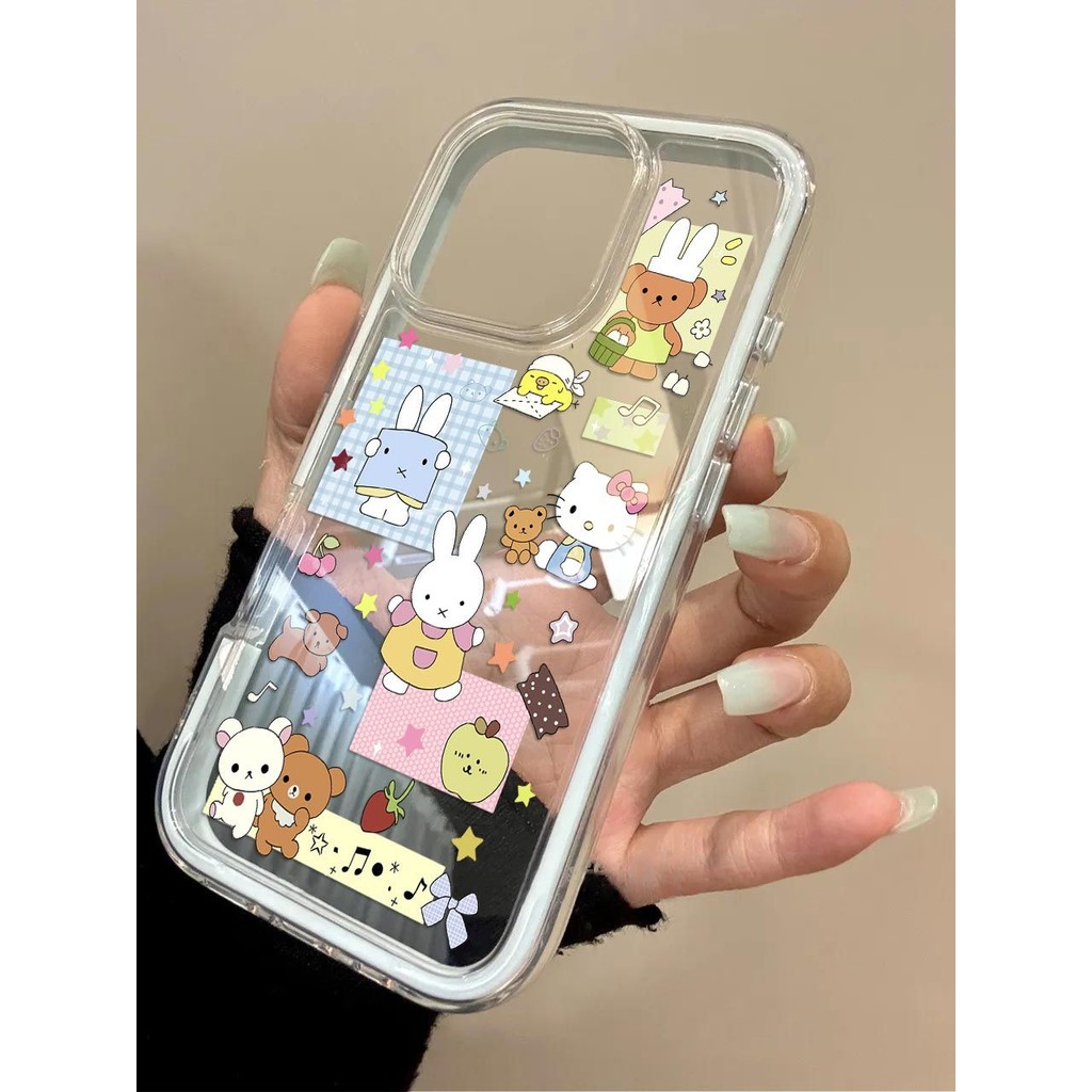 Halo Kitty Anti Shock เคสสวยล่าสุด Xiaomi F7 Poco C71 X7 Pro 14T Pro 11 Lite M4 Pro M5S 13T Pro C65 
