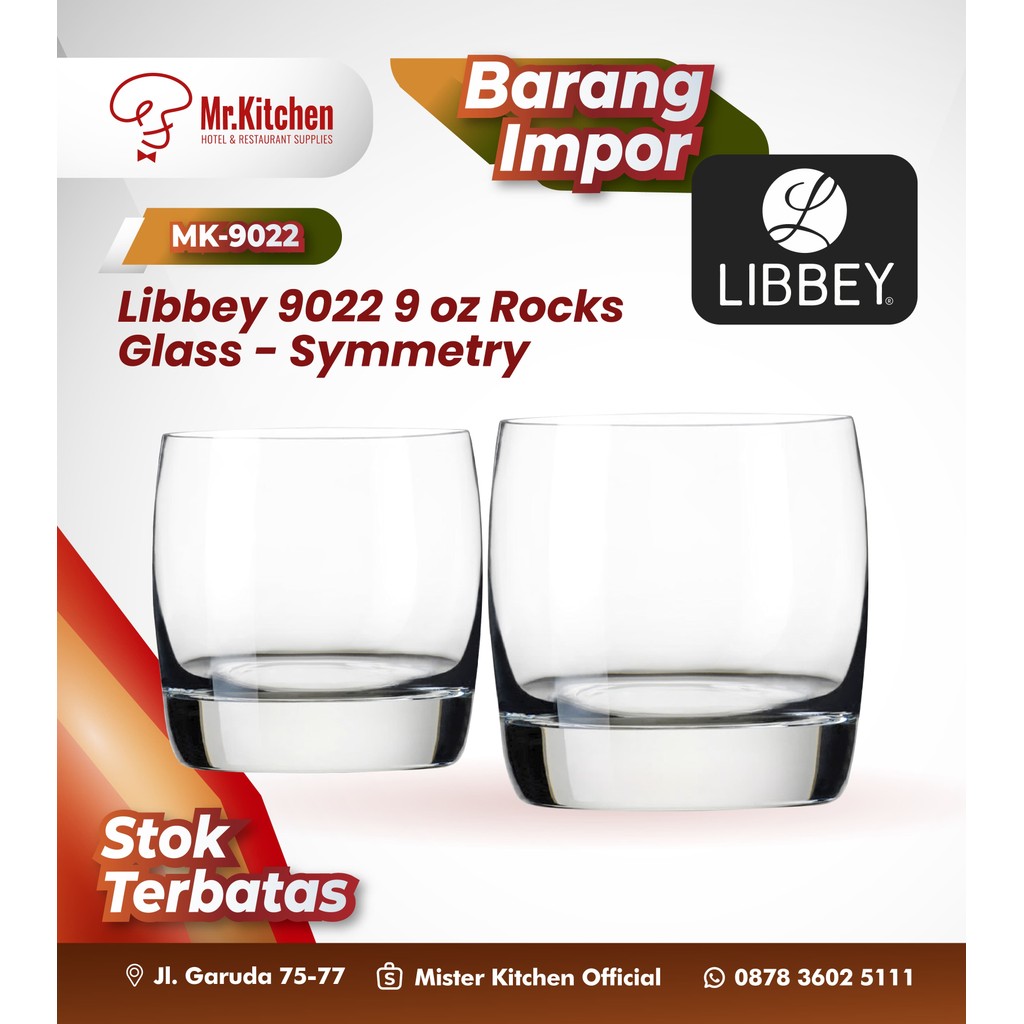 Libbey 9022 9 oz Rocks Glass - Symmetry - H - GLS