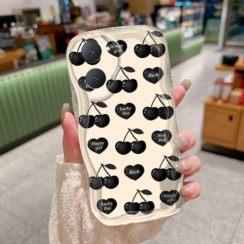 HP สําหรับ VIVO Y03 Y03T Y18 Y18i Y18e Y28s 5G Y37 Pro 5G Z5x Z1 Pro IQOO Z9 Z9x Z9 Lite 5G กรณีสีดํ