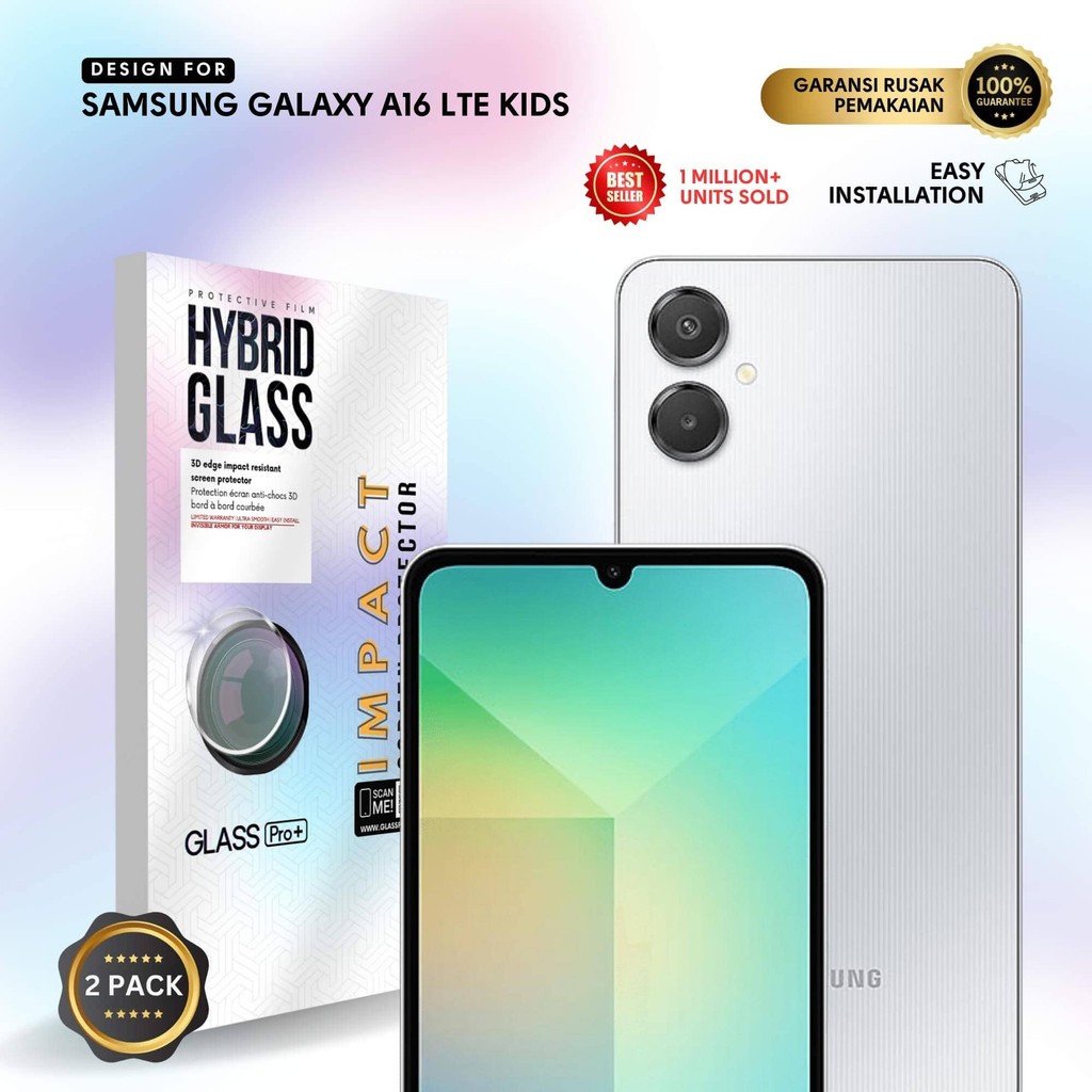 กล้อง GLASS PRO SAMSUNG GALAXY A16 LTE KIDS - ตัวป้องกันเลนส์ - กระจกนิรภัย