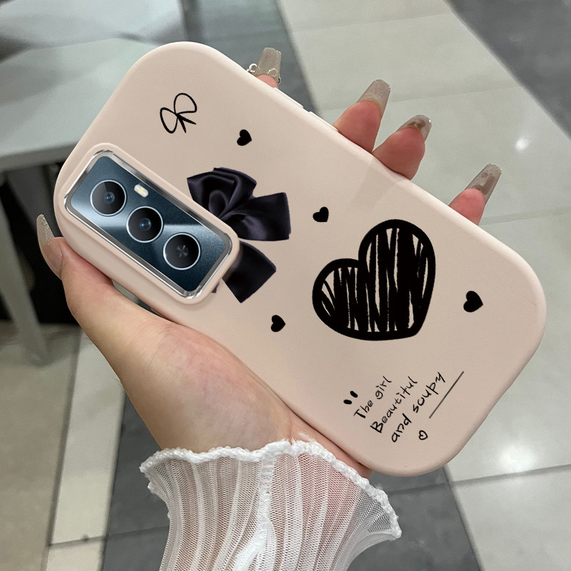 ปลอกโทรศัพท์มือถือสําหรับRealme C65 C75 C75Xกรณีโทรศัพท์มือถือปลอกซิลิโคนป้องกันHP LoveและGraffitiข้