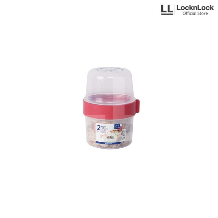 LocknLock กล่องข้าวสองทางพร้อม 360+310ml - LLS221