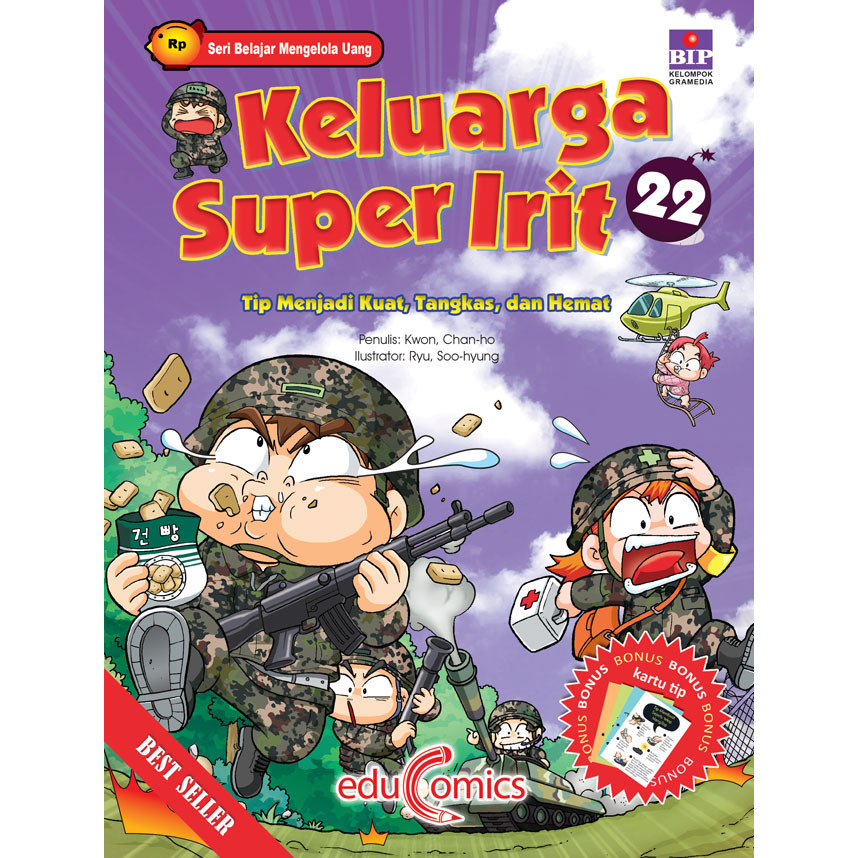 Gramedia Cirebon - EDUCOMICS: SUPER ECOMICAL FAMILY 22: IPS TO BE STRONG, TANGK