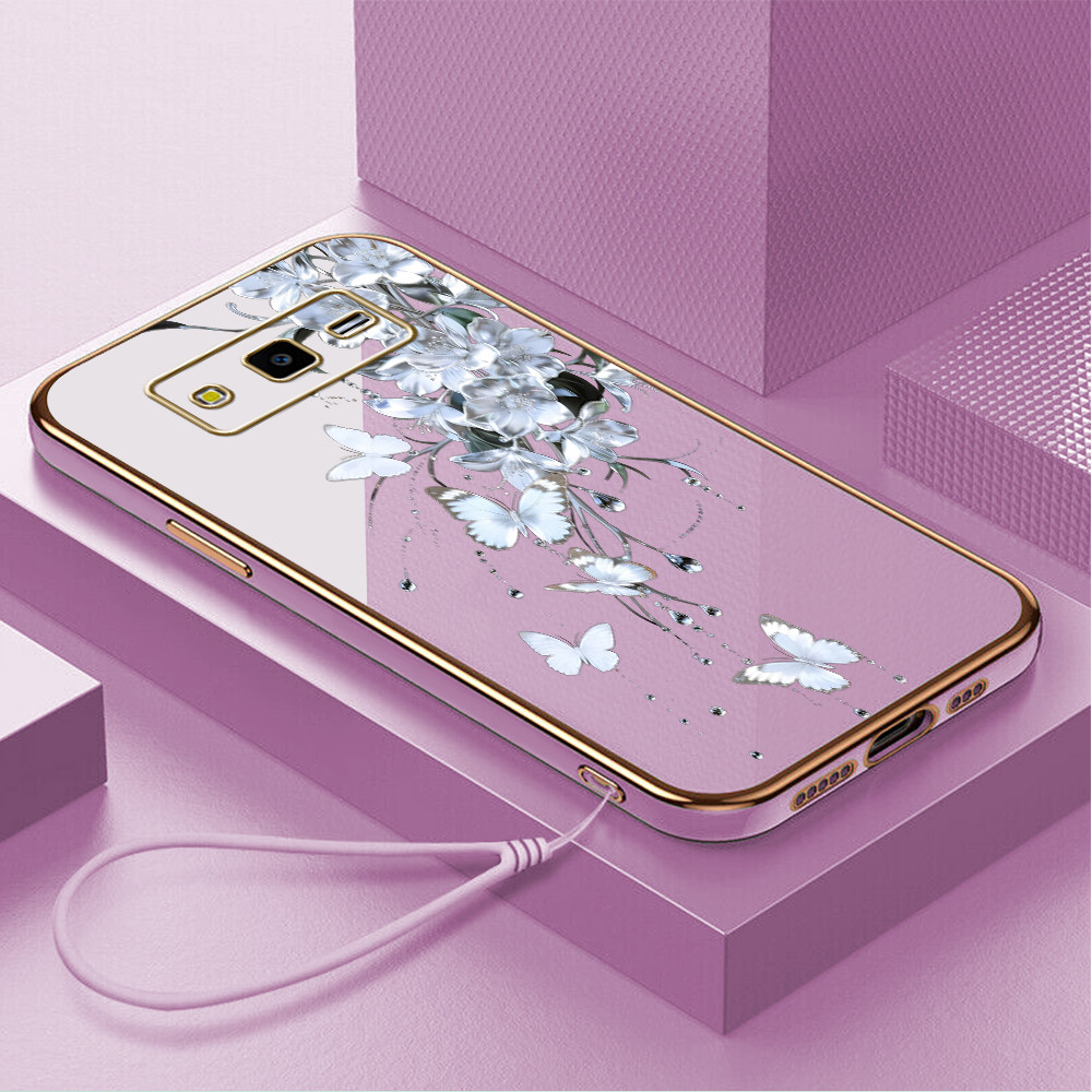 LOKAL ใช้งานร่วมกับ Samsung Galaxy J7 J700 Core 2015 สําหรับ Local Stock Lanyard ฟรีเคสโทรศัพท์ Hp C