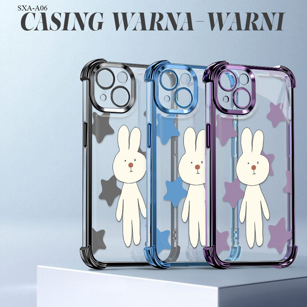ใช้งานร่วมกับ Samsung Galaxy A06 A05 A05S A04 A04E A03S A03 A02S Layered Softcase Case Hp Kesing Cas