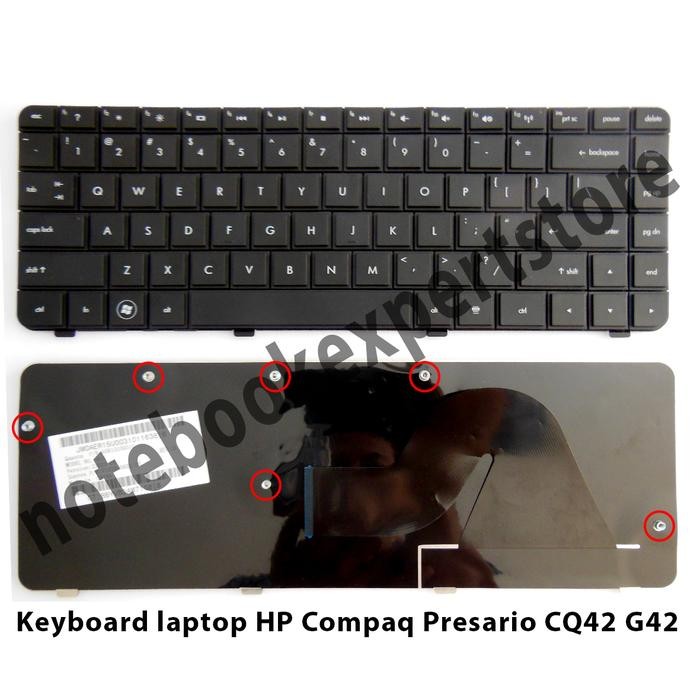 แป้นพิมพ์แล็ปท็อป HP COMPAQ PRESARIO CQ42 G42