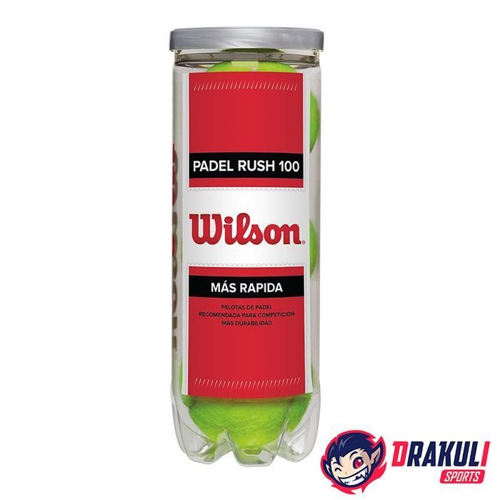 Wilson Padel Ball Rush 100 - Padel Ball (X3)
