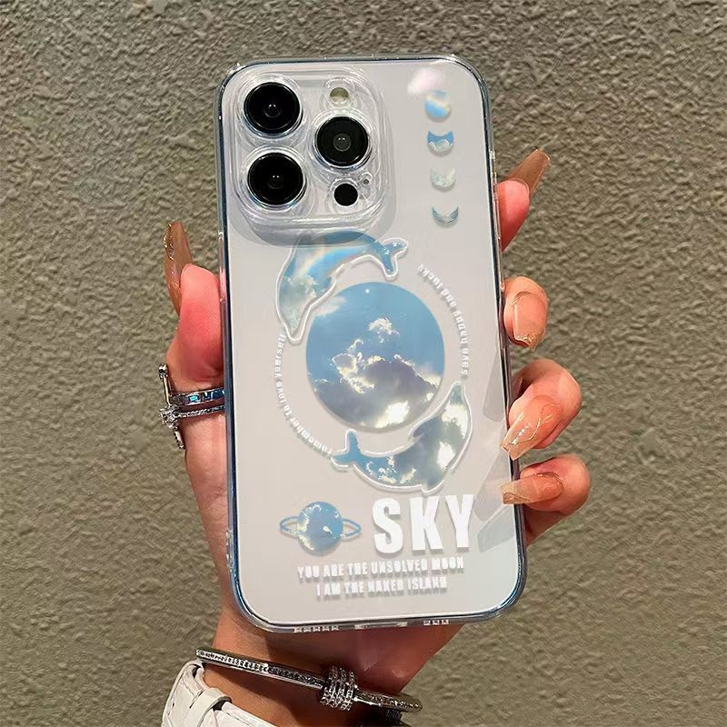 Anti-Fungus น่ารัก Dolphin ปลอก Oppo A6 Pro Reno 14F 14 Pro 5Ga5X A5I A3X A98 5G 11F 5G 12F 5G 7Z 8Z