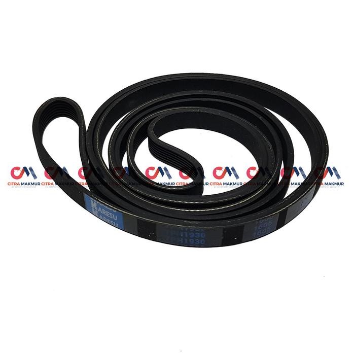 MESIN Electrolux เครื่องซักผ้า Fanbelt 7Ph 1930 ด้านหน้าโหลดโหลดโหลดพัดลมเข็มขัด Vanbelt 7Ph1930 เคร