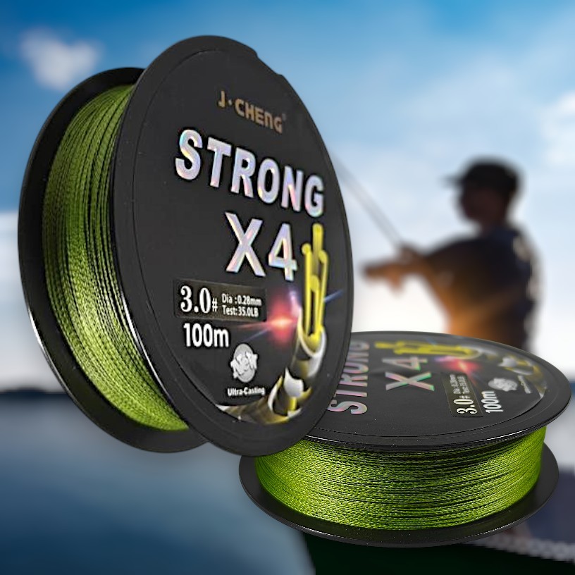 4 สายถัก PE 100M 0.4 0.6 0.8 1.0 1.5 2.0 3.0 JC4180 Universal คุณภาพสูง
