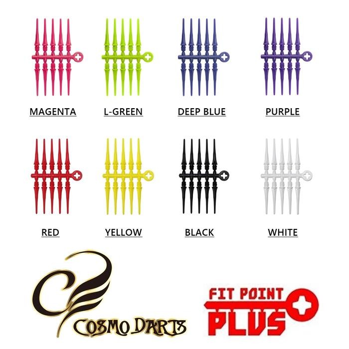 Cosmo Darts Fit Point Plus - Soft Tips 2BA - แพ็ค 50 ชิ้น
