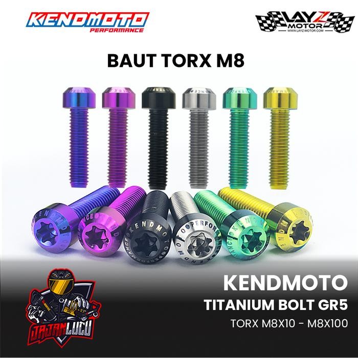 Choice - Kendmoto Titanium Torx Bolt M8