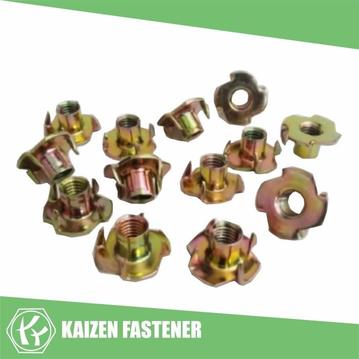 Choice - M8 X 9 Claw Nuts Tee Nut T Nut Speaker Etc