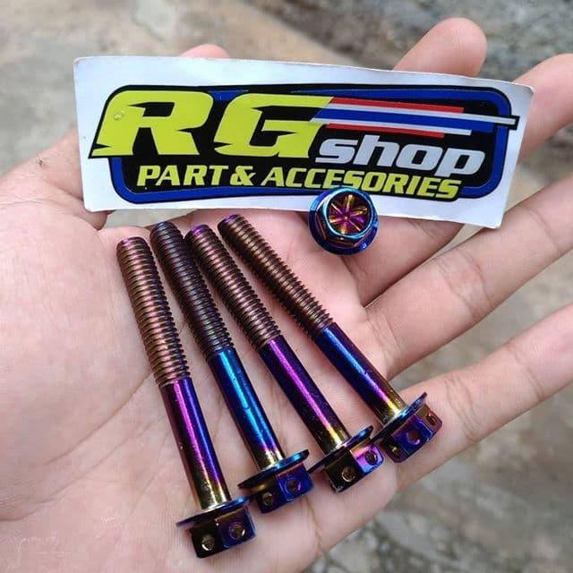 Choice - Probolt Blue Flower Bolt 8X60 Thread 12 ยาว 60Mm Heng Thailand