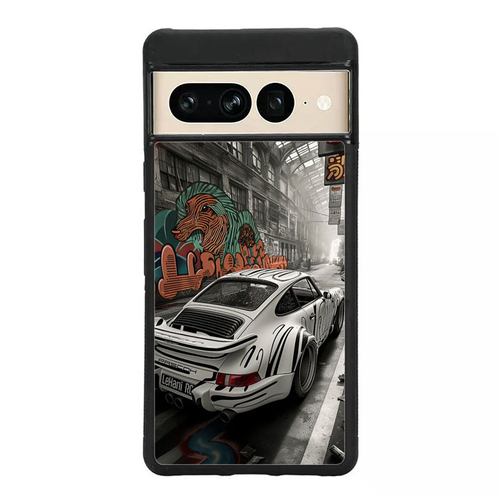 เคสปลอกยาง TPU Google Pixel 9 8 7 6 5 4 3 Pro A XL Street Car FR0184