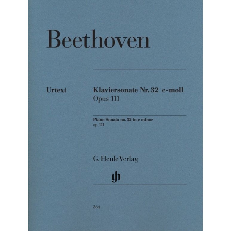 Urtext - Beethoven: Sonata Piano no. 32 in C Minor (364)