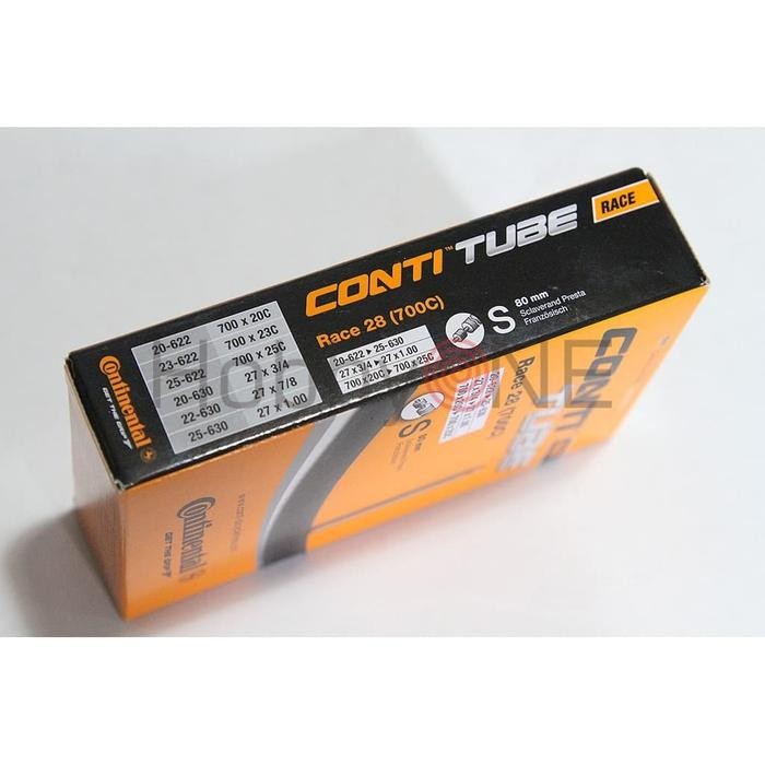 จัดส่งฟรี Conti Tube R 28 700C Presta 80mm 700x20C-25C Continental Inner Tube