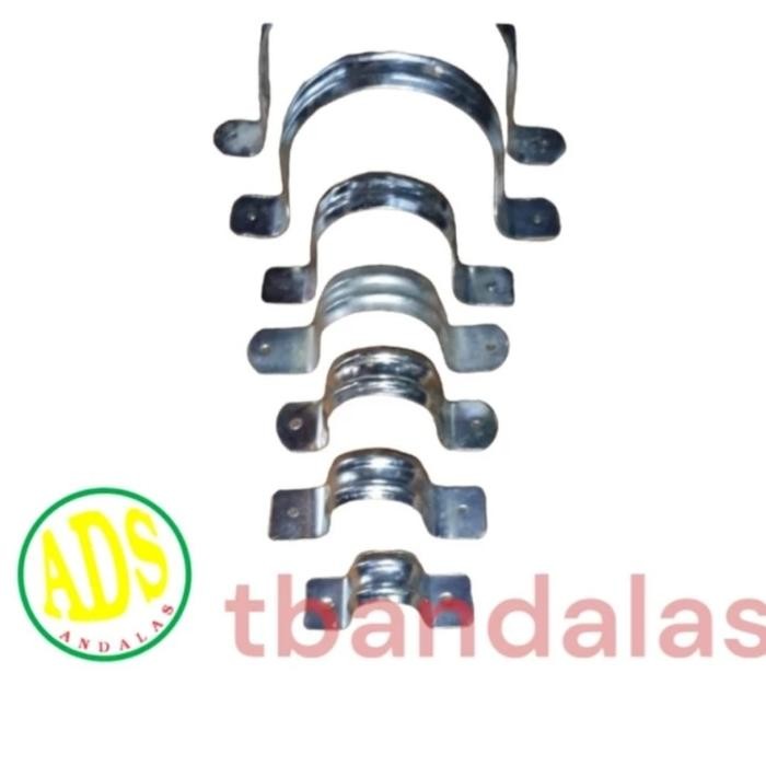 PIPE CLAMP PIPE CLAMP IRON CLAMP OMEGA 5" 6" นิ้ว