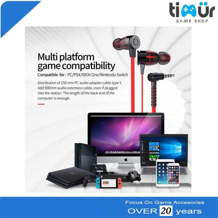 [ผู้เชี่ยวชาญ] Plextone G25 Headphone Headset Gaming Original PUBG ML สีดํา