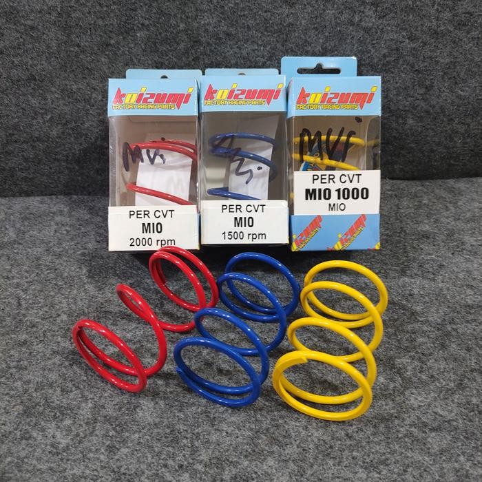 KOIZUMI CVT SPRING 1000RPM 1500RPM 2000RPM MIO CARBON NOUVO FINO SPORTY