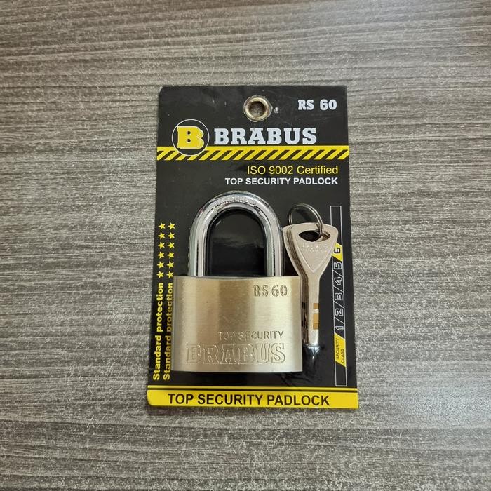 Brabus 30Mm คอสั้น Iso 9002 กุญแจ 4 คีย์