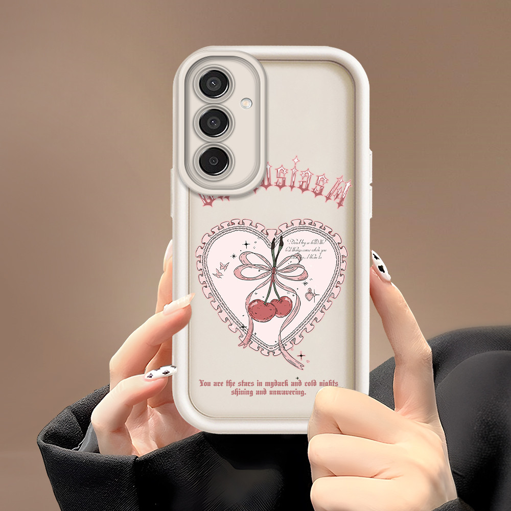 เข้ากันได้กับ Samsung Galaxy M15 F15 5G Hp Kesing Drop Resistance Case Softcase Casing D09 S2-0130