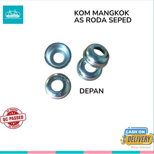 KOM FRONT AXLE BOWL BICYCLE AXLE BOWL FACE AXLE BOWL
