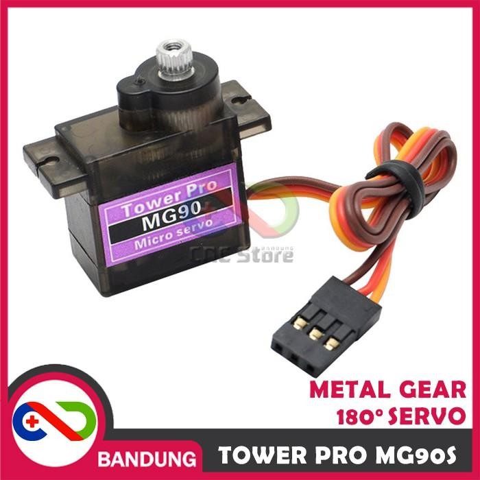[ผู้เชี่ยวชาญ] TOWER PRO MICRO SERVO MG90S MG90 MG-90 MG-90S METAL GEAR SERVO