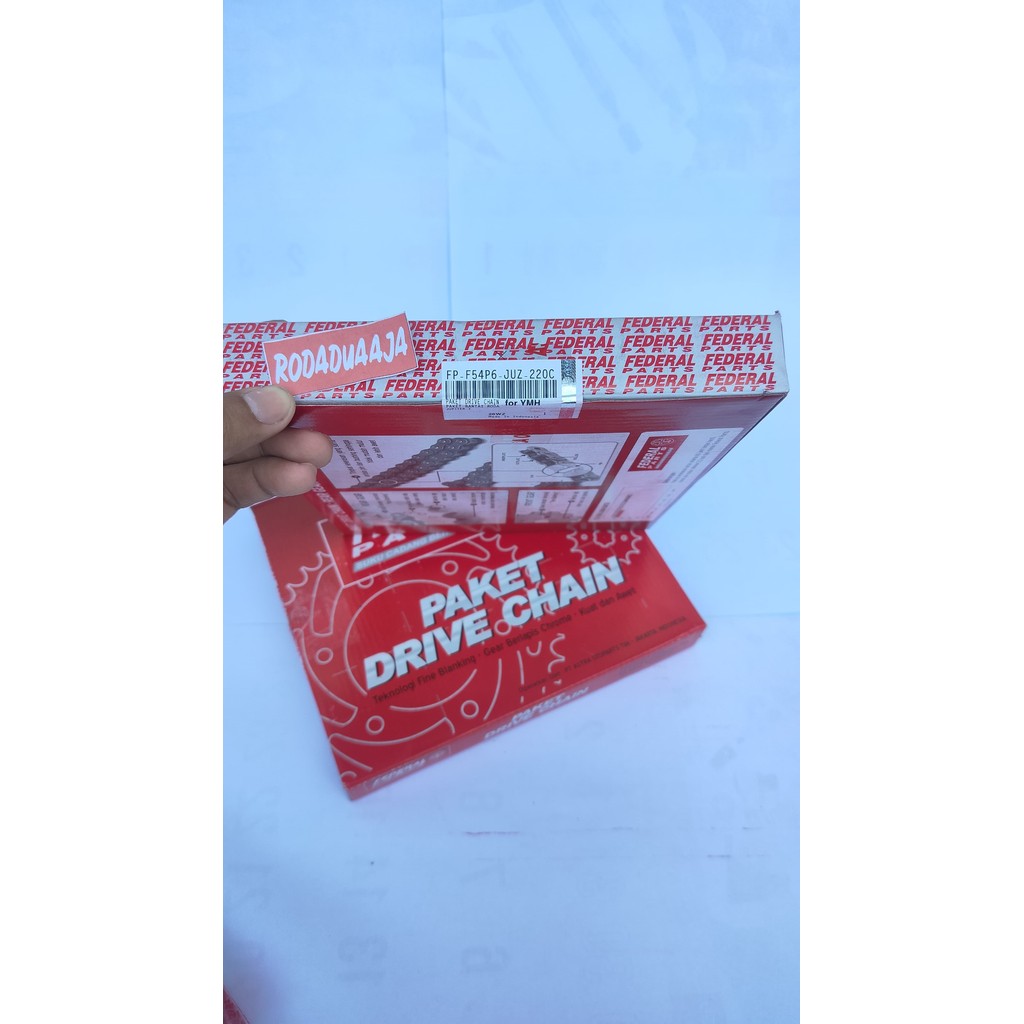 FEDERAL GER SET YAMAHA JUPITER Z, VEGA R (428-15T/36T/104L) FP-F54P6-JUZ-220C
