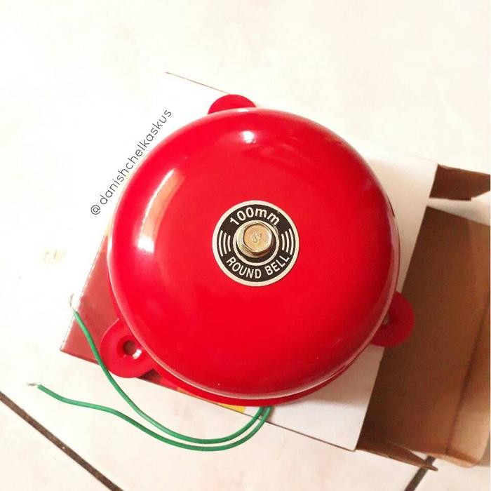 ROUND BELL ELECTRICAL RING BELL FACTORY SCHOOL OFFICE FIRE ALARM AC 220V