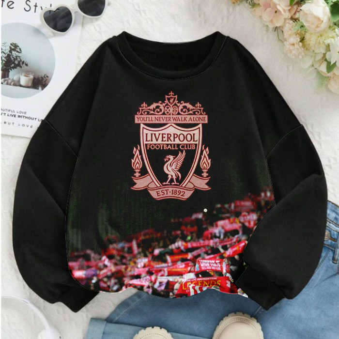 Liverpool Movie Animated Cartoon Super Hero S4 Crewneck Sweater Jacket พร้อมผ้าระเหิดสามารถปรับแต่งไ