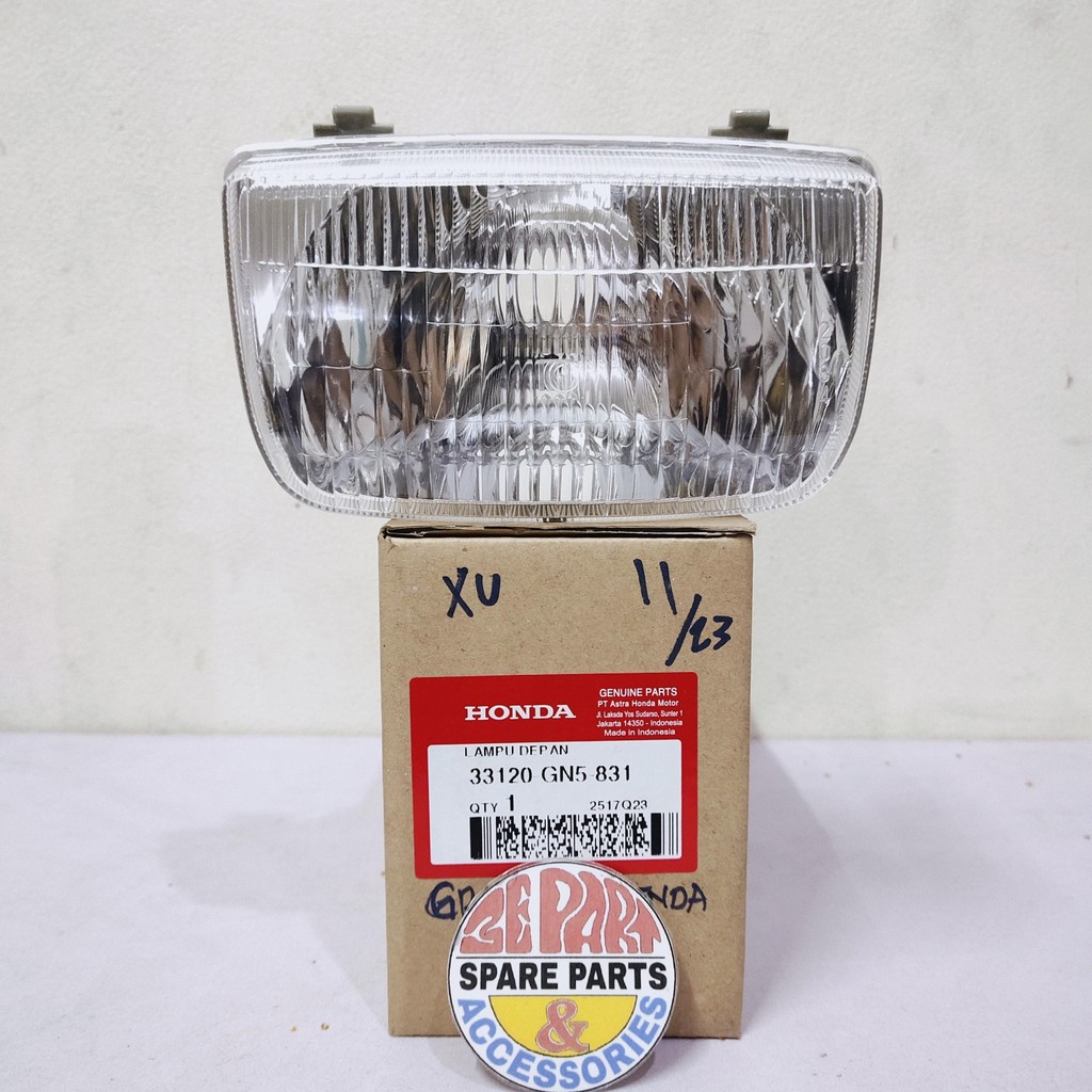 [3E Parts & Acc] Grand Legend ไฟหน้า Reflector 1 หัวโคมไฟ Ori Honda AHM 33120-GN5-831 Rare Item