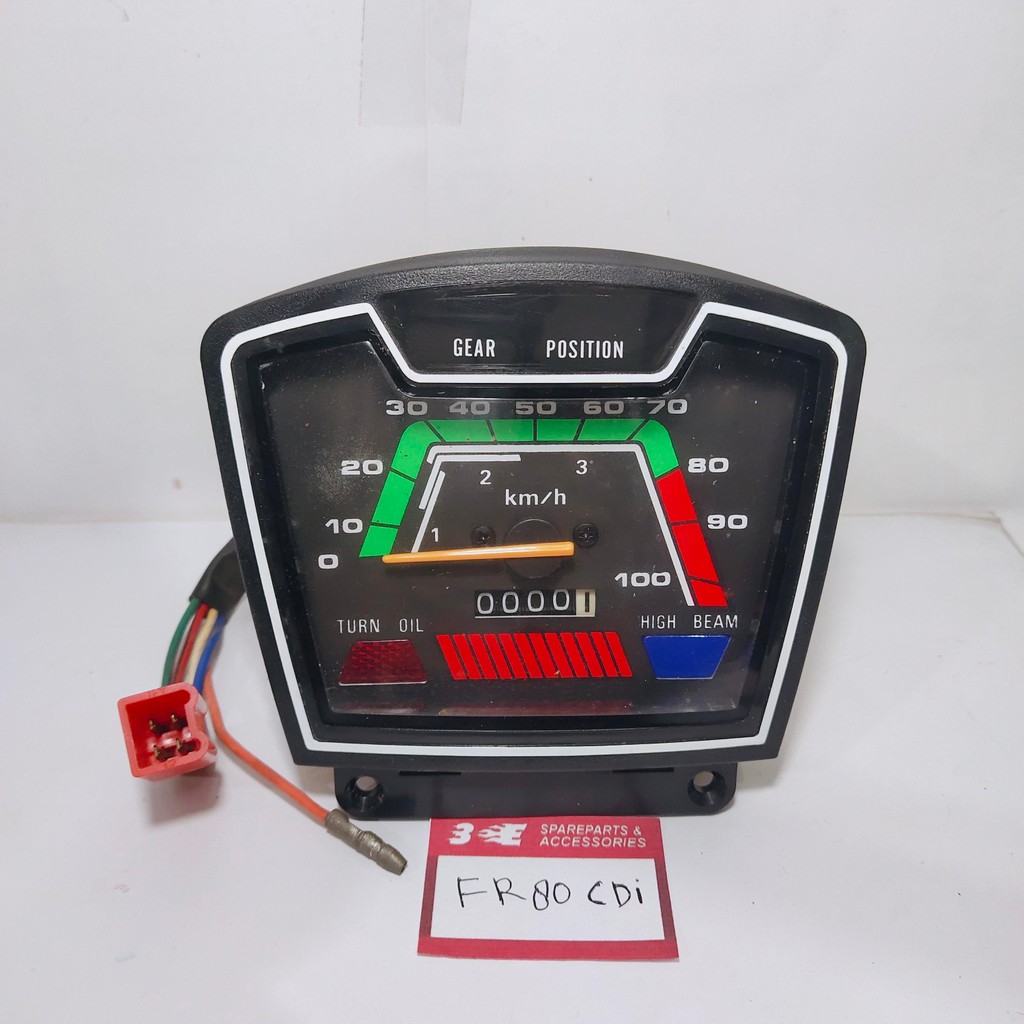 [3E อะไหล่และ Acc] Speedometer FR80 Cdi Speedometer Kilometer assy Suzuki FR 80 CDI Rare Item