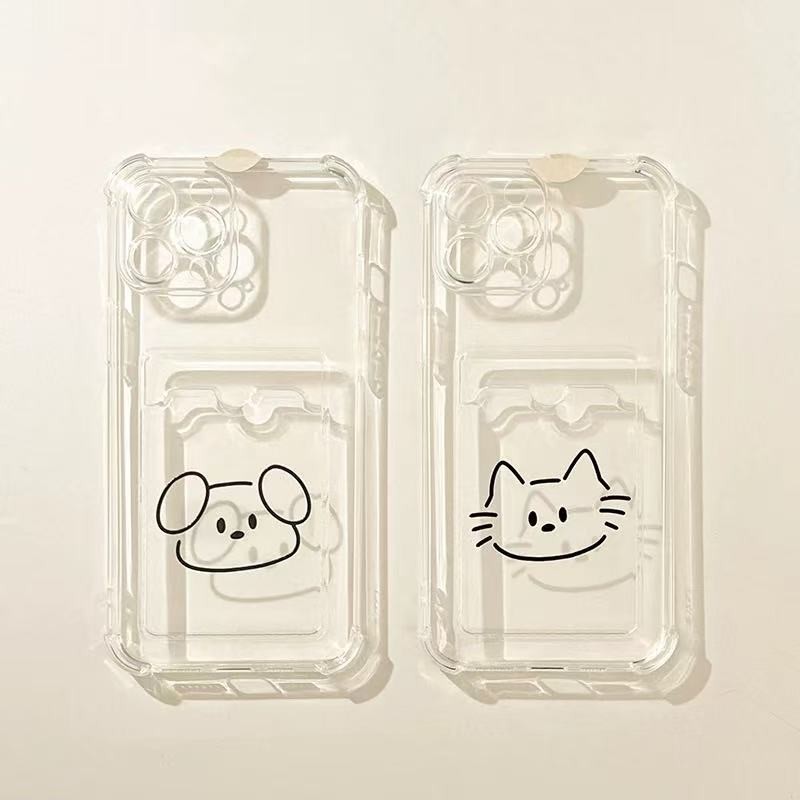 คู่สุนัขแมวการ์ตูนSoftcase Oppo 14F 14 Pro 5G Reno 13 5G Reno 13F Reno8 Pro Reno 11F Reno5 5G 8T Ren