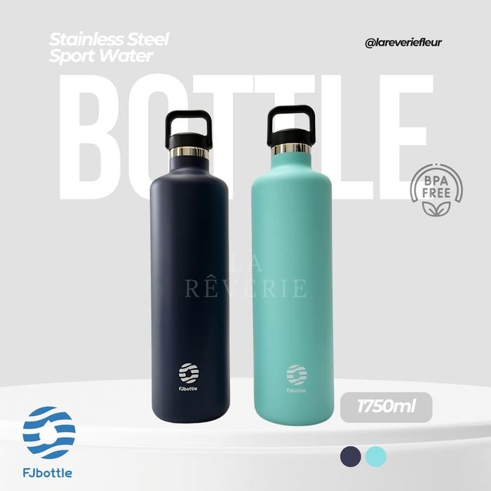 FJBOTTLE - กระติกน้ําร้อนสแตนเลสขนาด 1750 มล. จัมโบ้