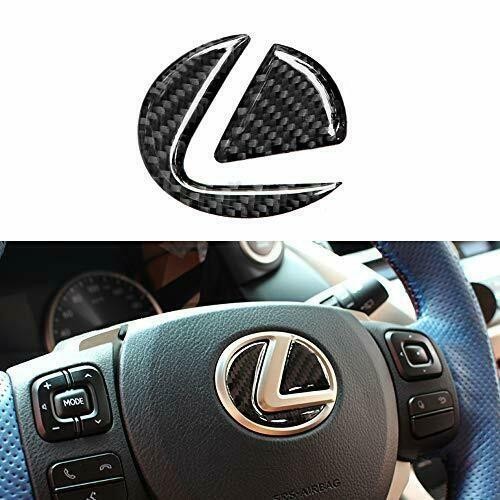 สติ๊กเกอร์ 6D LEXUS STIR EMBLEM CARBON MOTIF LEXUS PREMIUM STEER STICKER STICKER