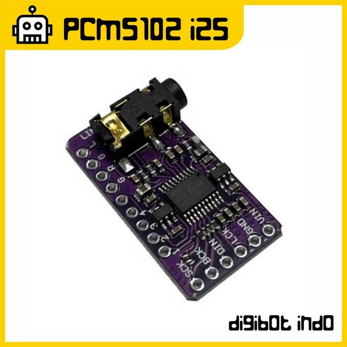 ตัวถอดรหัส PCM5102 I2S - PCM 5102
