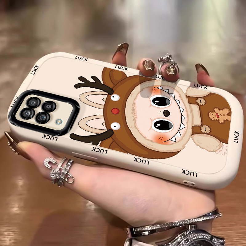 HP สําหรับ Samsung A12 4G A12 5G M12 F12 A22 M22 M32 กรณี HP ปลอก Softcase พัฟโทรศัพท์มือถือกรณี Dro