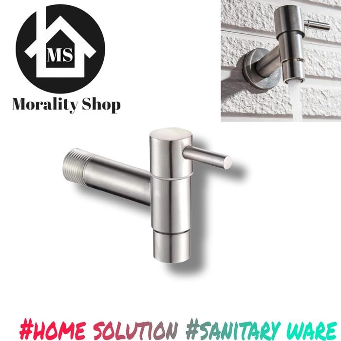ทางเลือก - ก๊อกน้ําติดผนังสแตนเลส 304 สไตล์มินิมอล Fv21 - ก๊อกน้ําห้องน้ําสแตนเลส G16