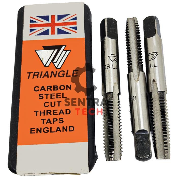 Choice - Hand Tap M4 X 0.7 ชุดเมตริกเหล็กคาร์บอนสามเหลี่ยม