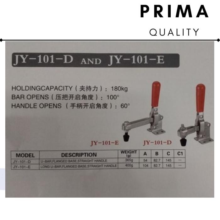 TOGGLE CLAMP 101 D / CLAMP 101 D / TOGGLE CLAMP JY-101 D