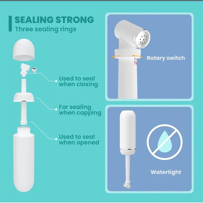 Travel Bidet/แบบพกพา Bidet/Bidet Baby Showers Sprayer แบบพกพา Travel Bidet Sprayer ส่วนบุคคล