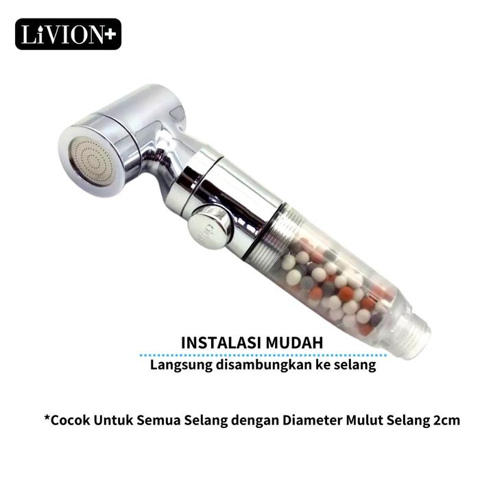 Livion+ Jet Bidet Toilet Filter Ion / Bidet Spray Toilet Closet ส่งฟรี